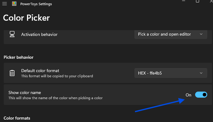 PowerToys Color Picker