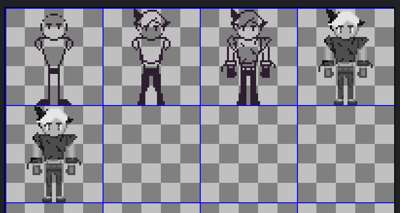 Progress on Pixel Art in Aseprite
